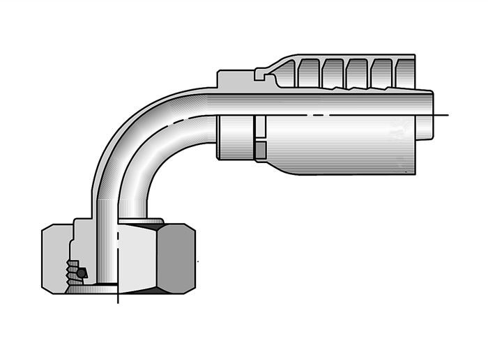 DIN one piece hose fittings (3)